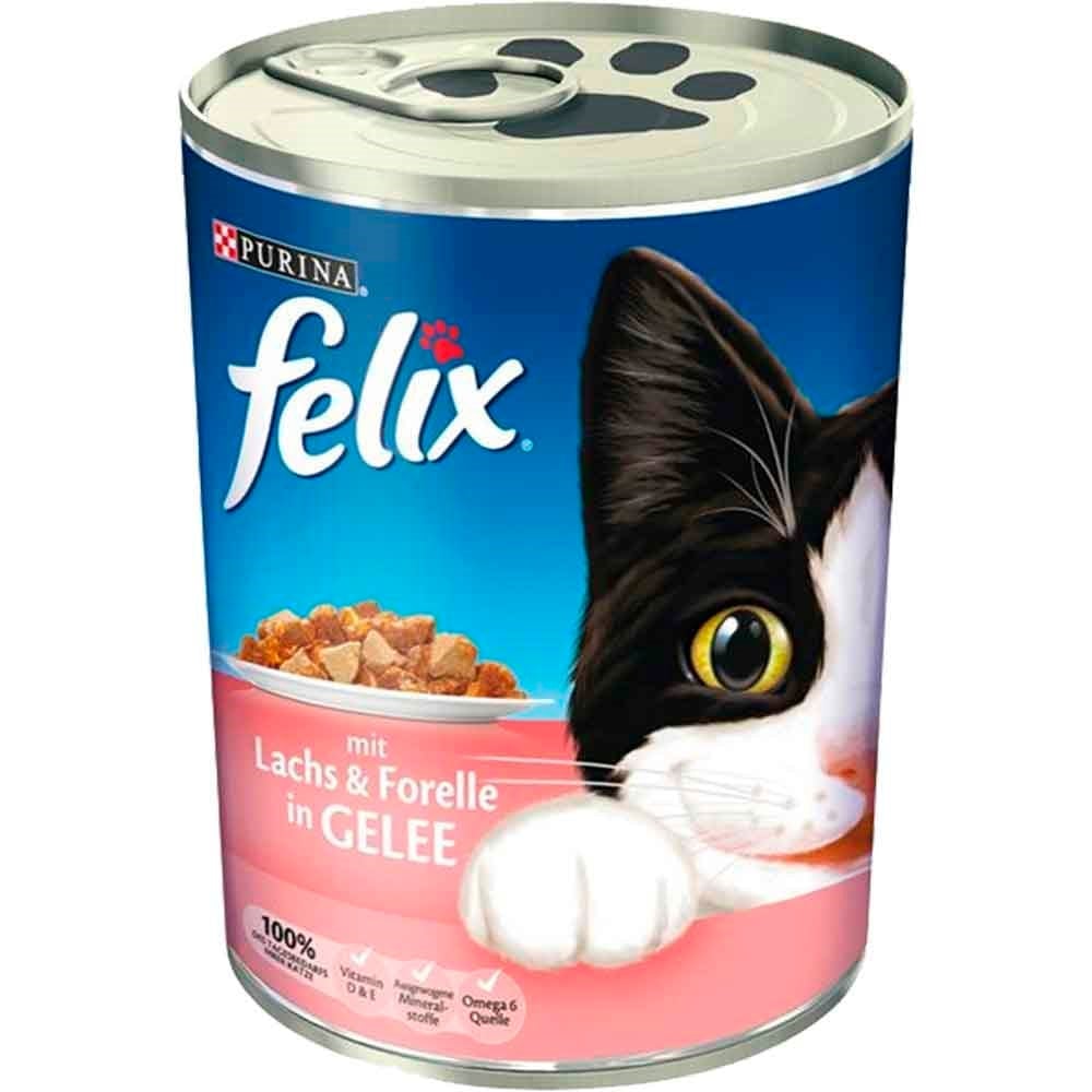 Purina Felix Alabalık Somonlu Kedi Konservesi 400 Gr