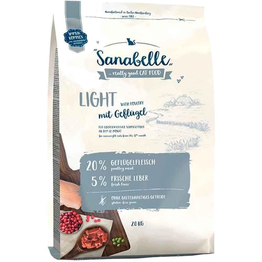 Sanabelle Light Kümes Hayvanlı Kedi Maması 10 Kg