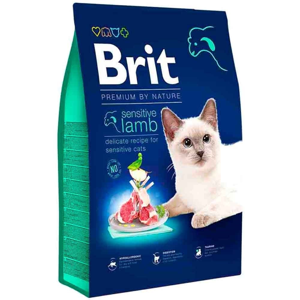 Brit Premium Sensitive Kuzu Etli Kedi Maması 8 Kg
