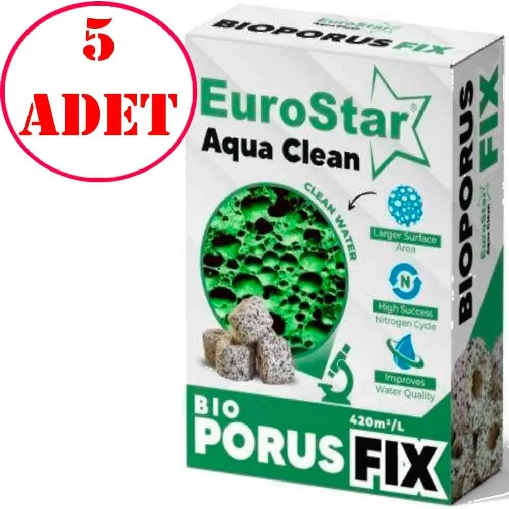 Eurostar Bio Porous Ring Filtre Malzemesi 500 ml 5 AD