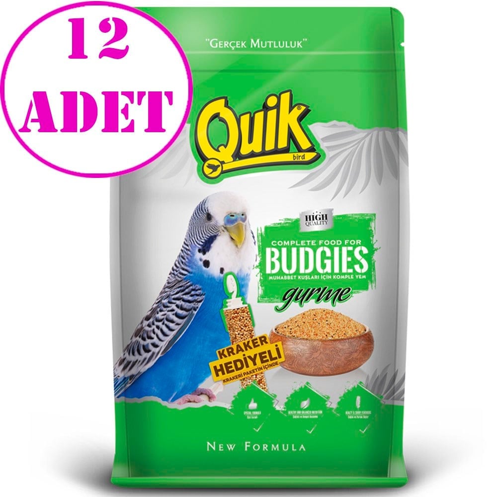 Quik Gurme Muhabbet Yemi 500 Gr-Kraker Hediyeli 12 AD