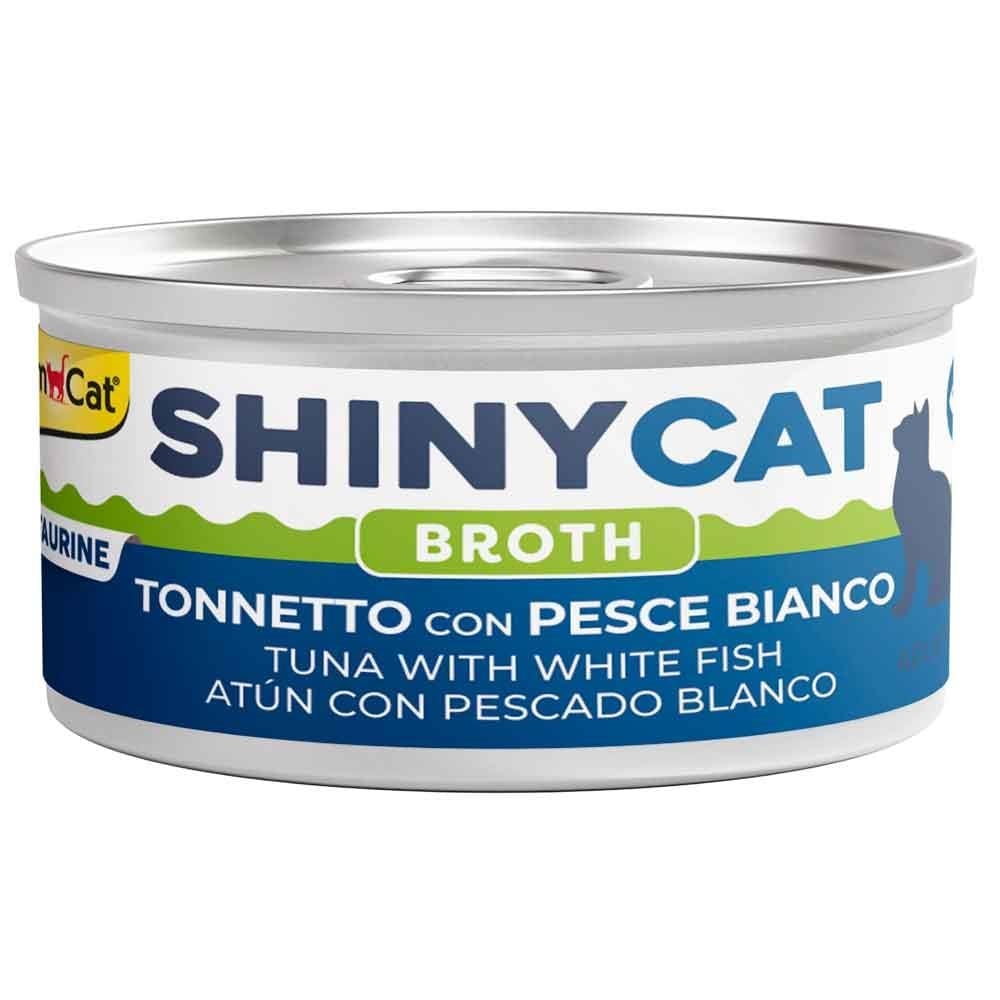 Gimcat Shinycat Kedi Konservesi Beyaz Ton Balıklı 70 Gr