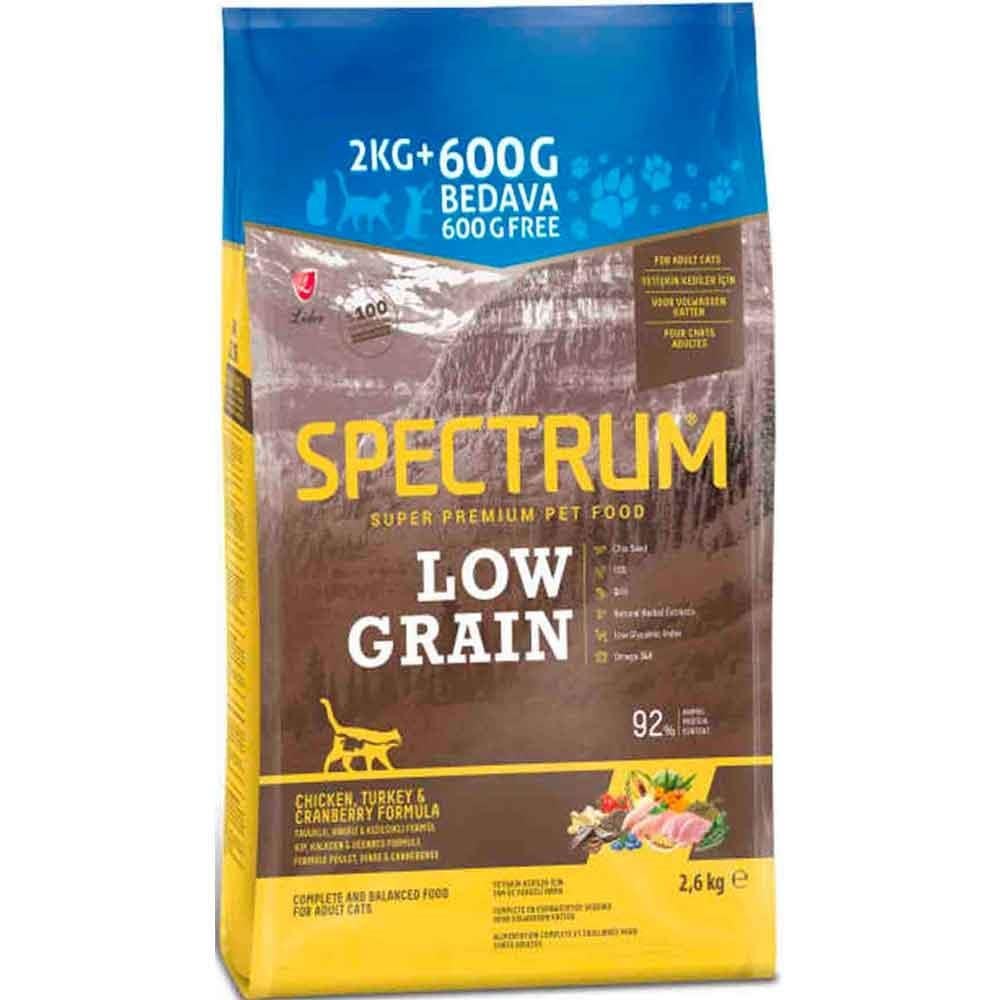 Spectrum Kedi Maması Tavuklu Hindili ve Kızılcıklı 2.6 Kg