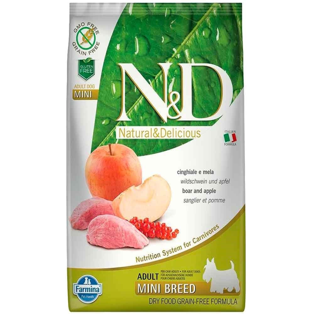 ND Köpek Maması Yaban Domuzu ve Elmalı Küçük Irk 7 kg