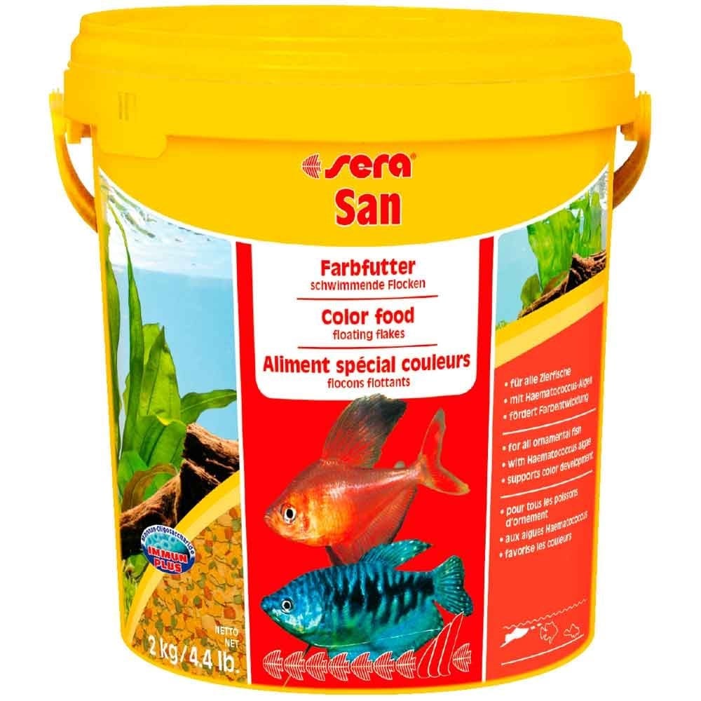 Sera San Pul Balık Yemi 10 Lt 2 Kg