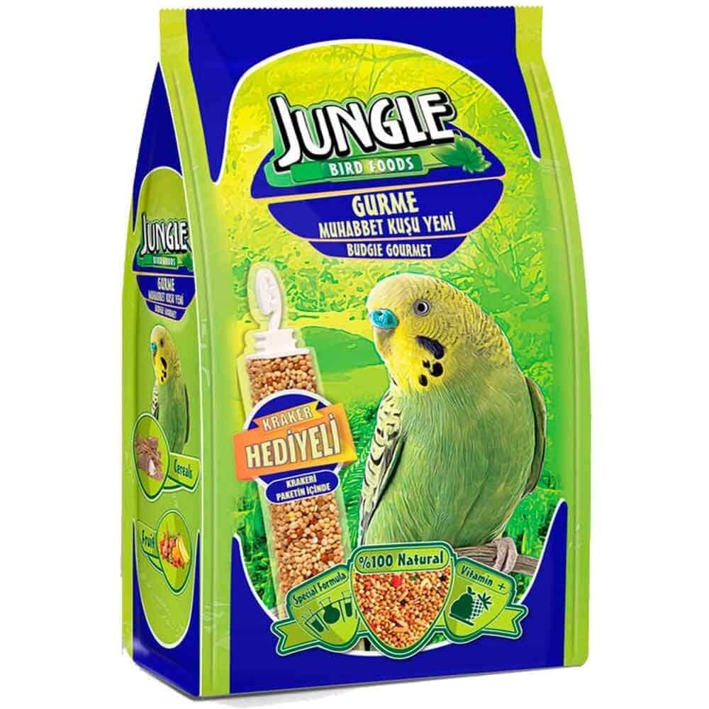 Jungle Gurme Muhabbet Yemi 400 Gr-Kraker Hediyeli