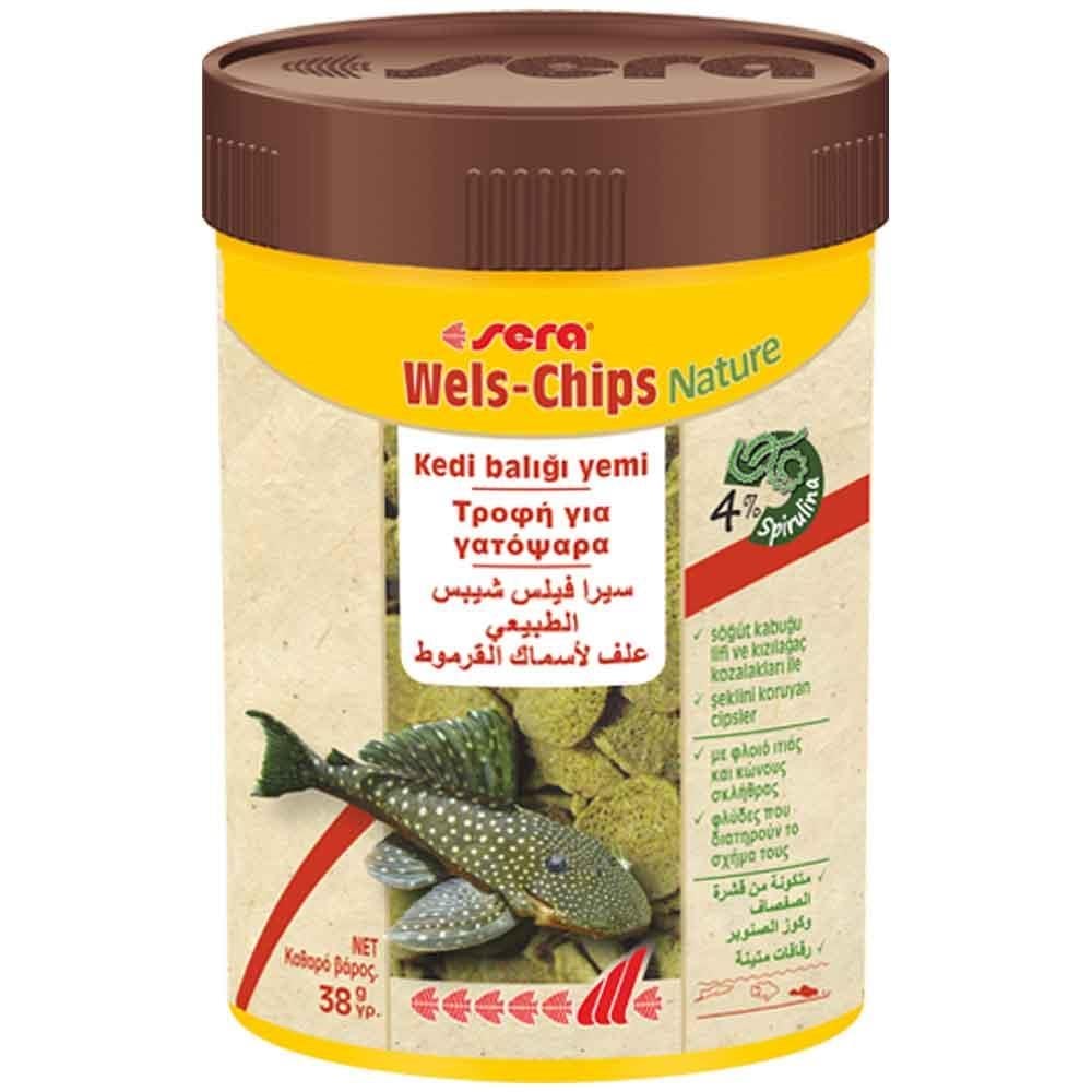 Sera Wels Chips Nature 100 ML