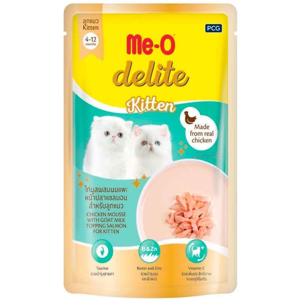 Me-O Delite Pouch Kitten Tavuklu Yavru Kedi Konservesi 70 Gr