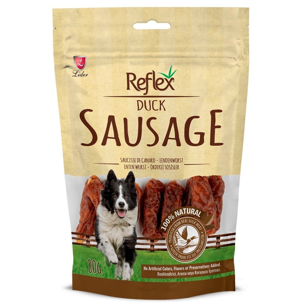 Reflex Dog Ördekli Sosisler Köpek Ödülü 80 Gr
