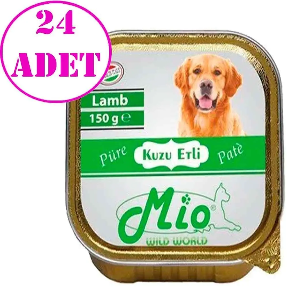 Mio Köpek Konservesi Kuzu Etli Püre 150 Gr 24 AD