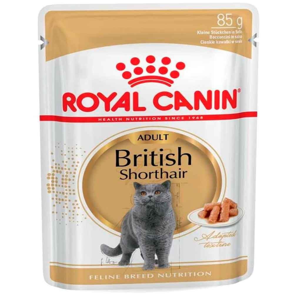 Royal Canin British Shorthair Yetişkin Kedi Konservesi 85 Gr