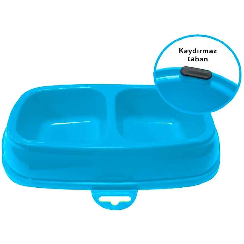Mio İkili Plastik Kedi Mama Ve Su Kabı 2x250 ml