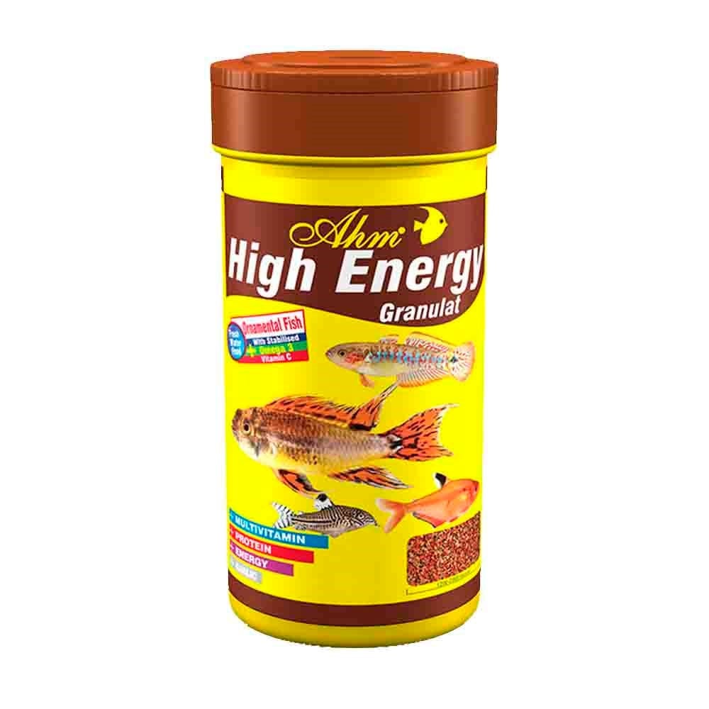 AHM High Energy Granulat 250 ml Balık Yemi