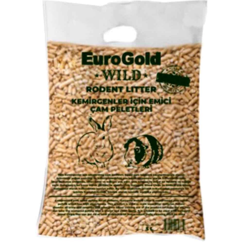 Eurogold Kemirgenler için Emici Çam Paletleri 5 Lt