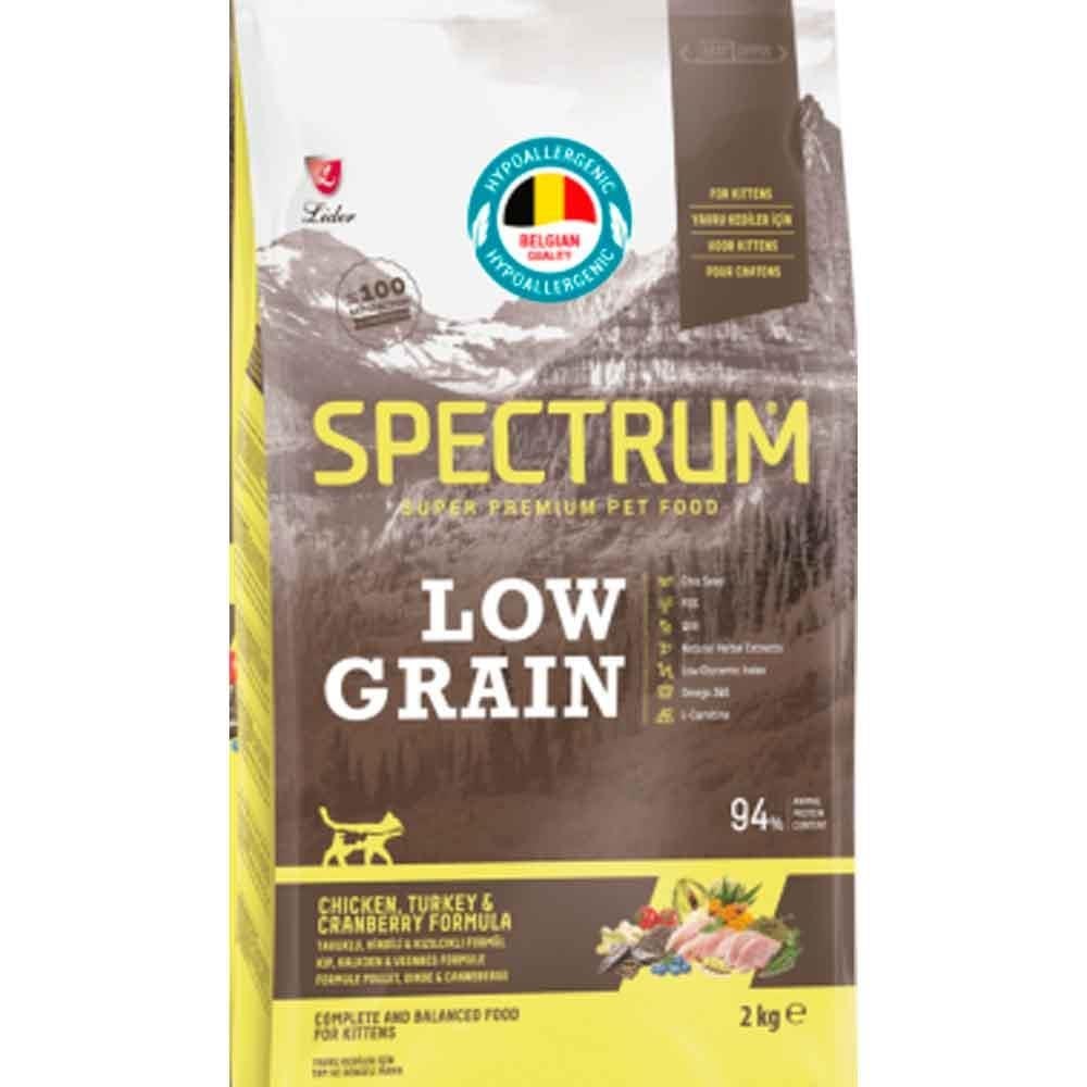 Spectrum Yavru Kedi Maması Tavuklu Hindili ve Kızılcıklı 2 Kg