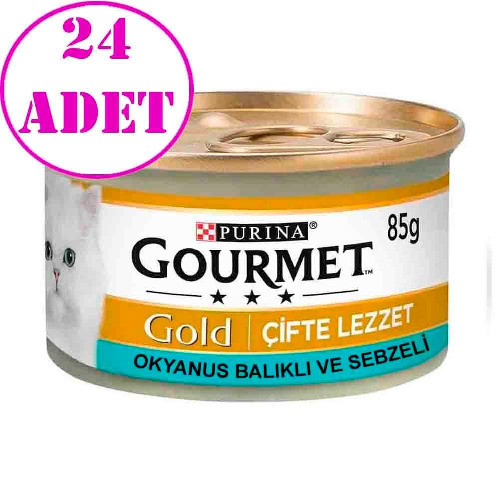 Proplan Gourmet Ispanak Soslu Okyanus Balıklı 85 gr 24 Ad