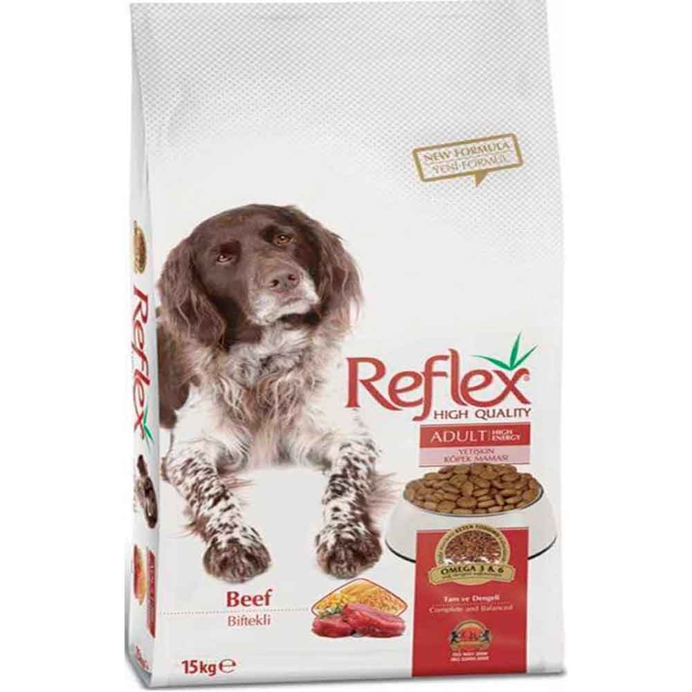 Reflex Biftekli High Energy Yetişkin Köpek Maması 15 Kg