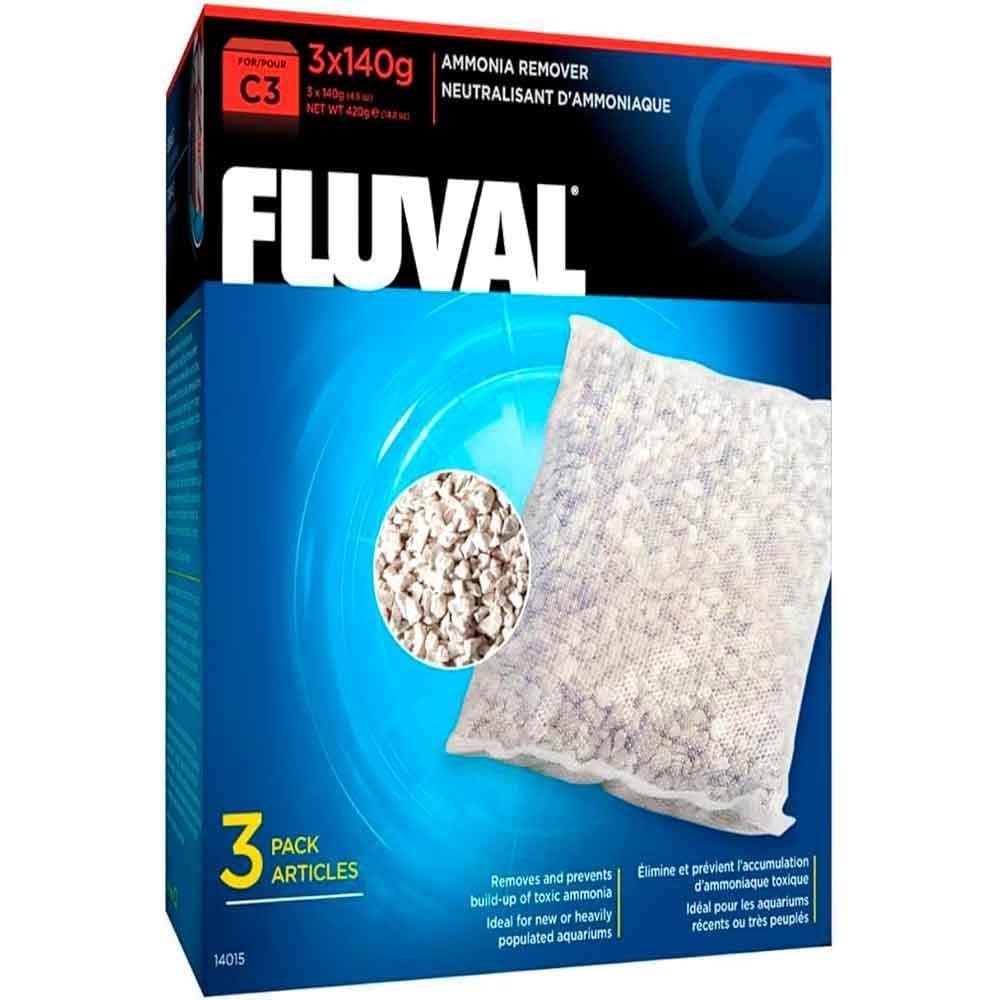 Fluval Amonyak Giderici C3 3x140 Gr Akvaryum Filtre Malzemesi