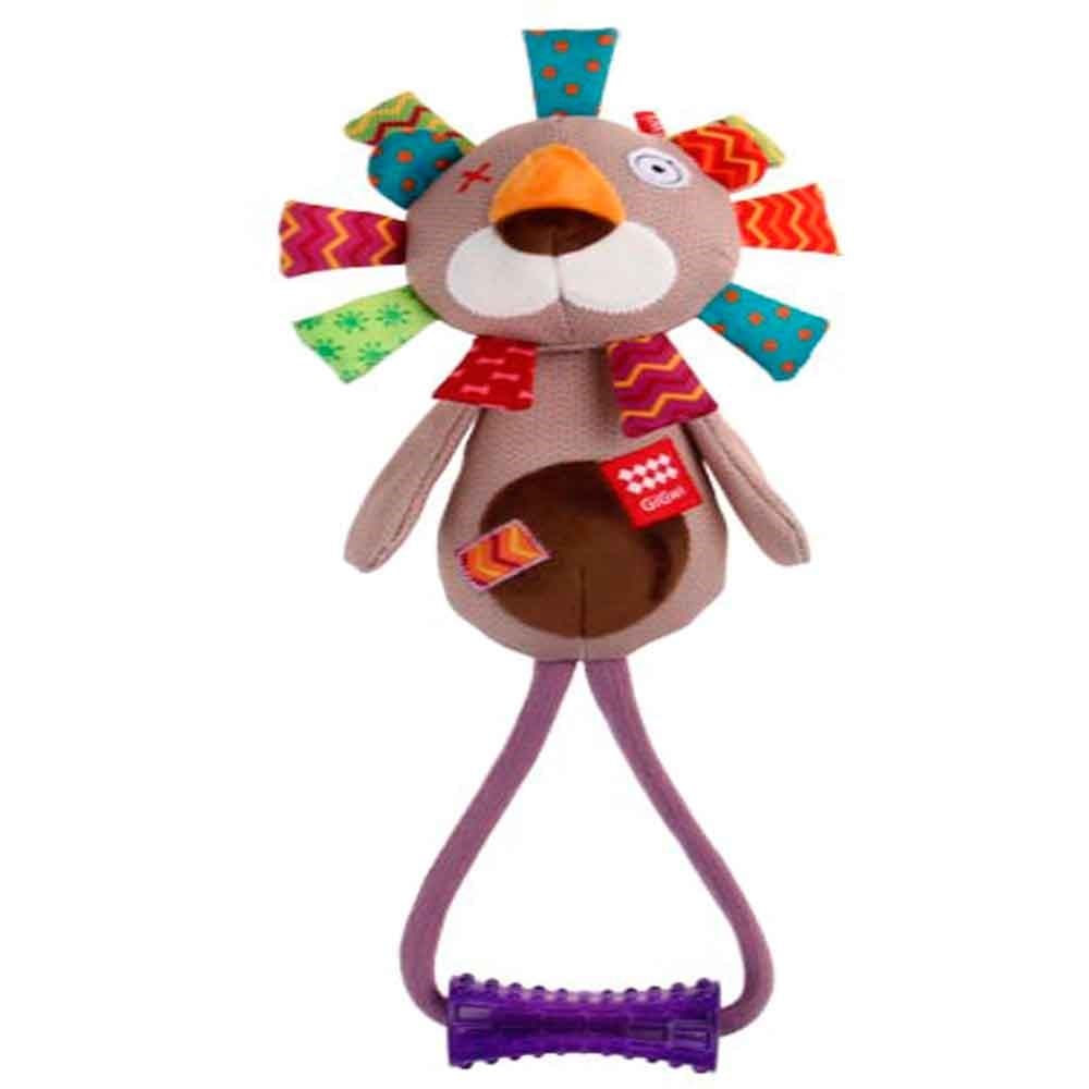 Gigwi Köpek Oyuncağı Plush Friendz Öten Aslan Diş Kaşıyıcılı