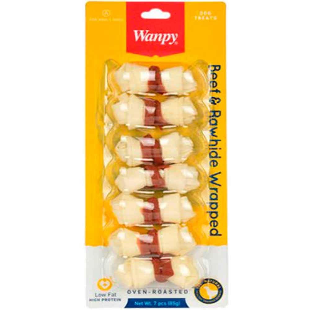 Wanpy Biftek Sargılı Köpek Ödülü 85 gr X 7