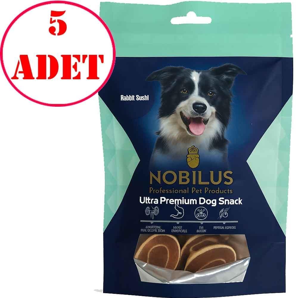 Nobilus Köpek Ödül Maması Tavşanlı Sushi 80 Gr 5 AD