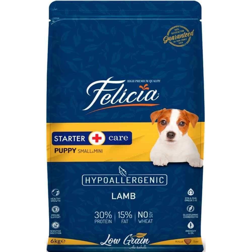 Felicia Yavru Köpek Maması Kuzulu S/M Az Tahıllı 6 Kg