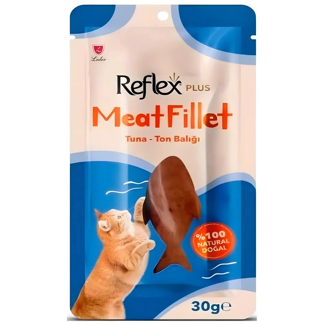Reflex Plus Kedi Ödül Maması Natural Ton Balığı Fileto 30 Gr