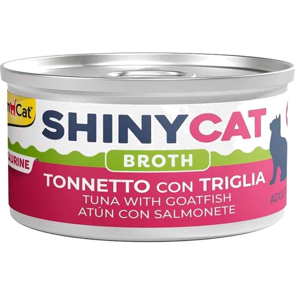 Gimcat Shinycat Kedi Konservesi Ton ve Barbun Balıklı 70 Gr