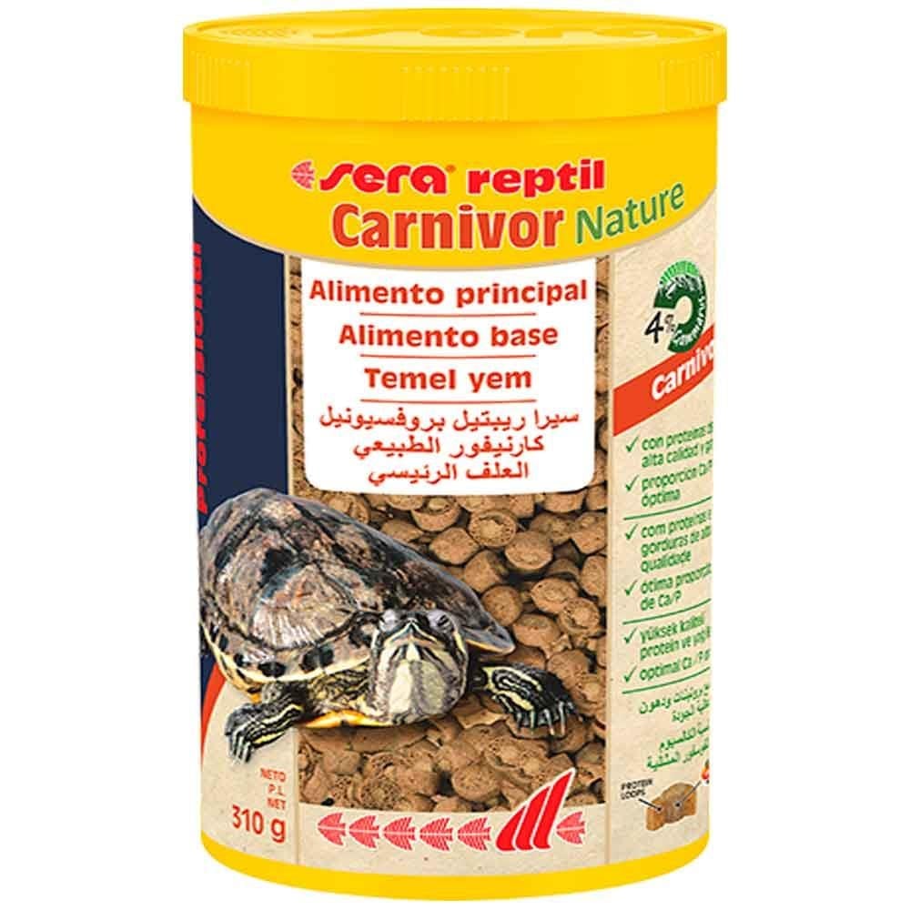 Sera Kaplumbağa ve Sürüngen Yemi Etçil Nature 1000 ML