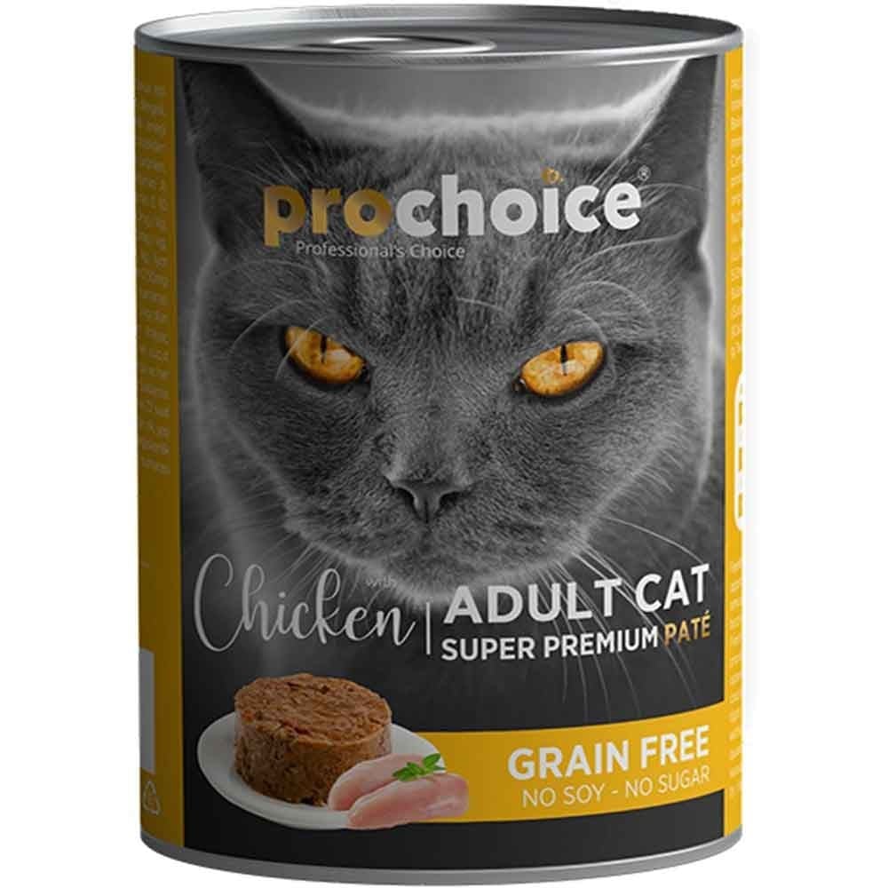 Pro Choice Tavuklu Kedi Konservesi Pate 400 Gr