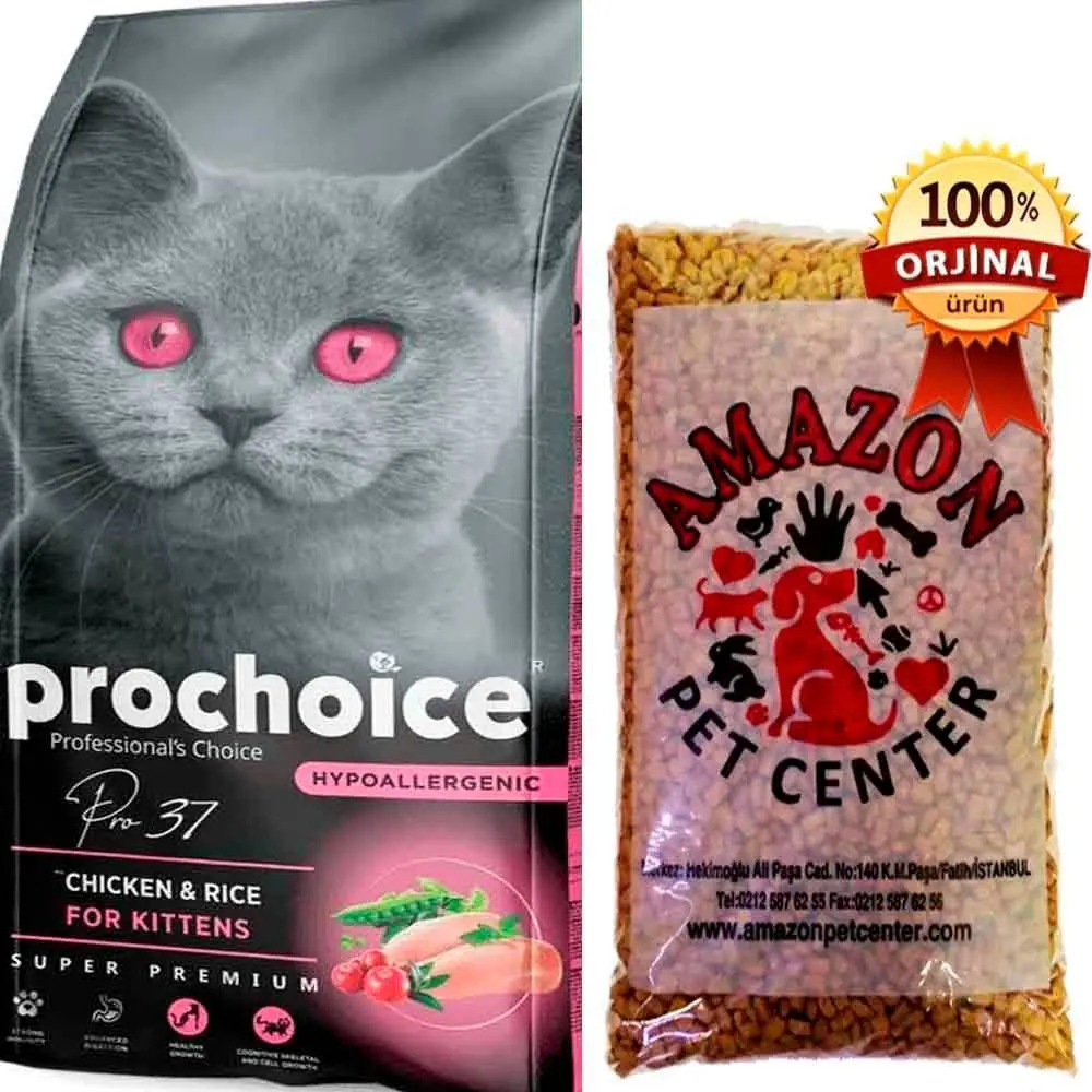 ProChoice Yavru Kedi Maması Tavuklu Açık 1 Kg