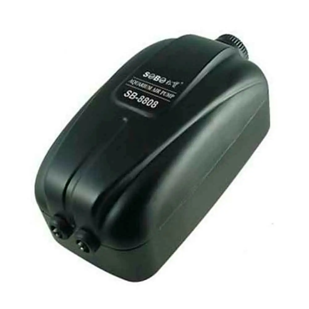 Sobo Çift Çıkışlı Akvaryum Hava Motoru SB-8808