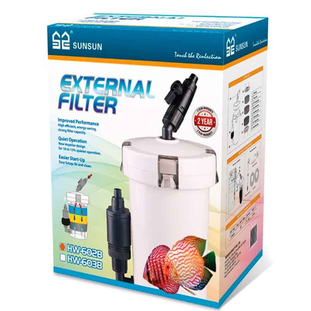 Sun Sun Hw-602B Akvaryum Mini Dış Filtre
