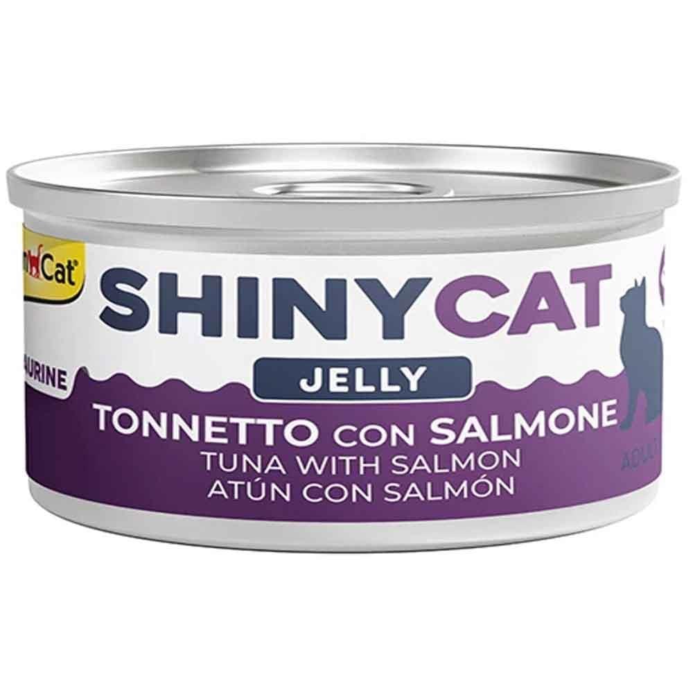 Gimcat Shinycat Kedi Konservesi Somon ve Ton Balıklı 70 Gr