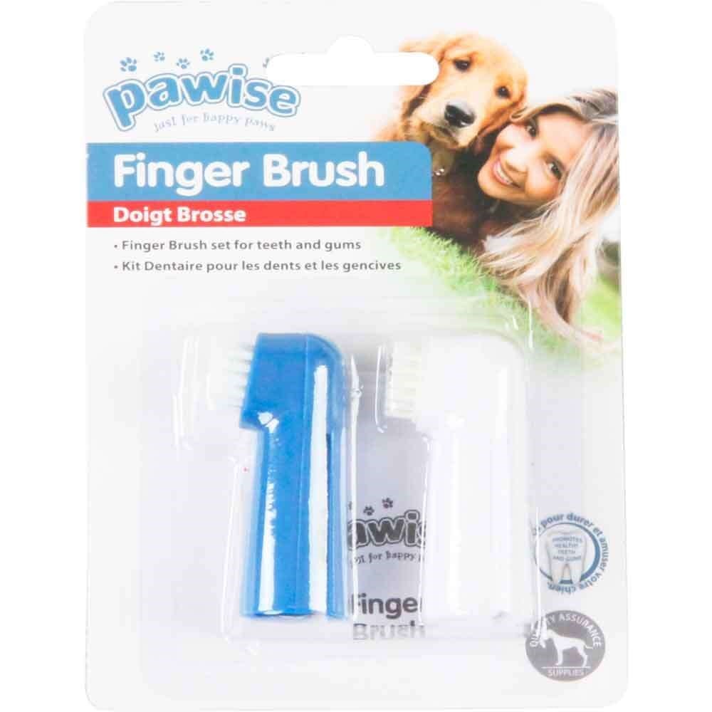 Pawise Parmak Diş Fırçası Köpekler İçin (2'li)
