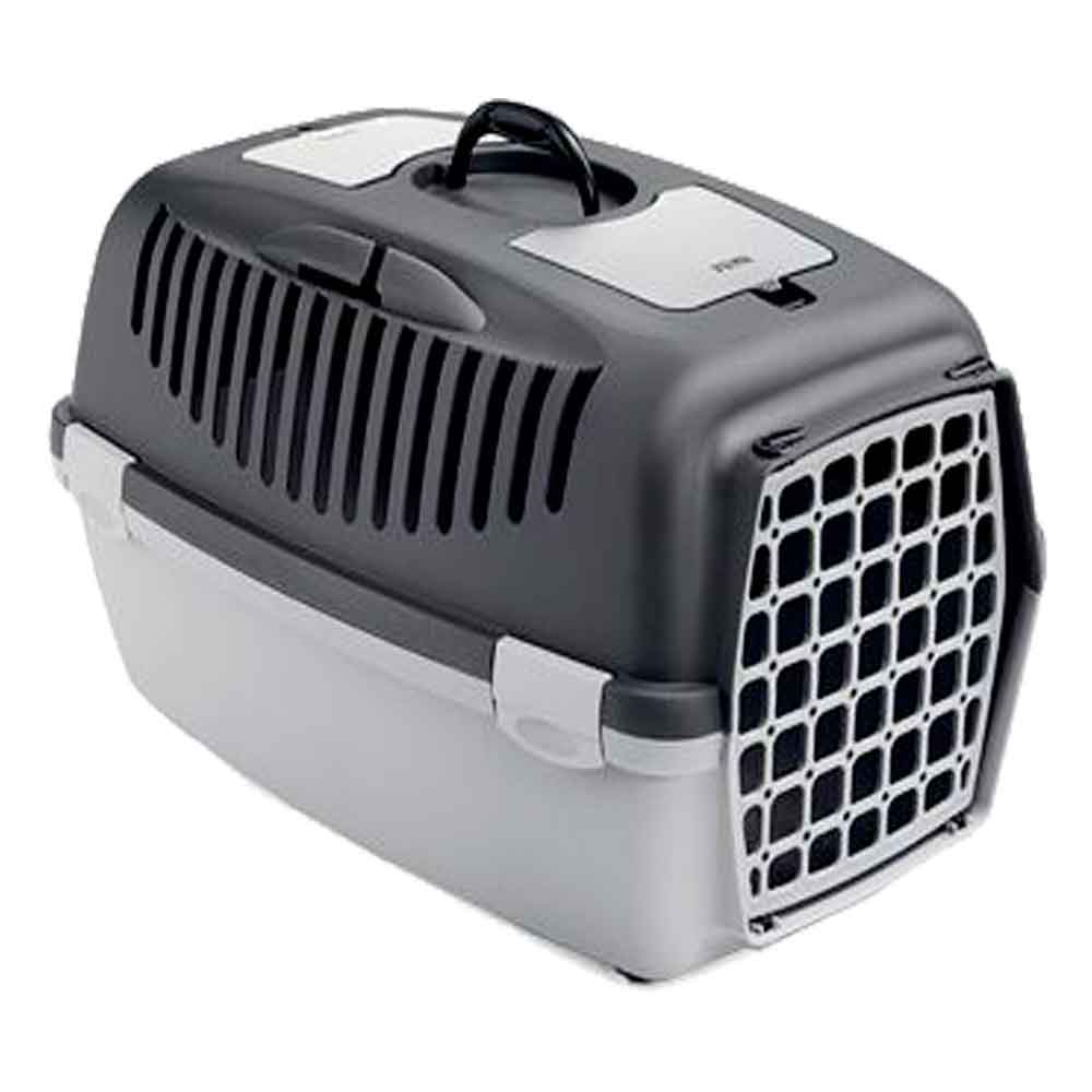 Stefanplast Gulliver 2 Kedi Köpek Taşıma Kabı Gri