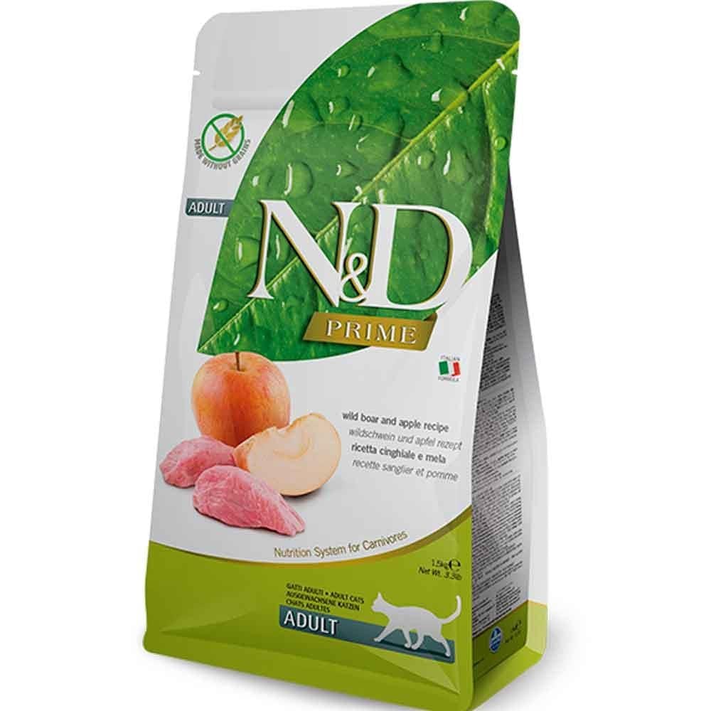 ND Tahılsız Domuzlu Elmalı Kedi Maması 300 GR