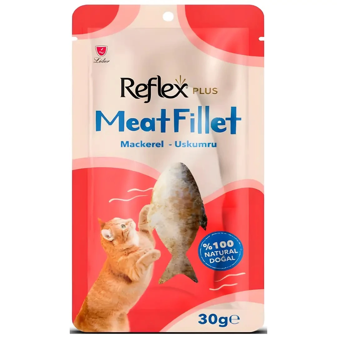 Reflex Plus Kedi Ödül Maması Natural Uskumru Fileto 30 Gr