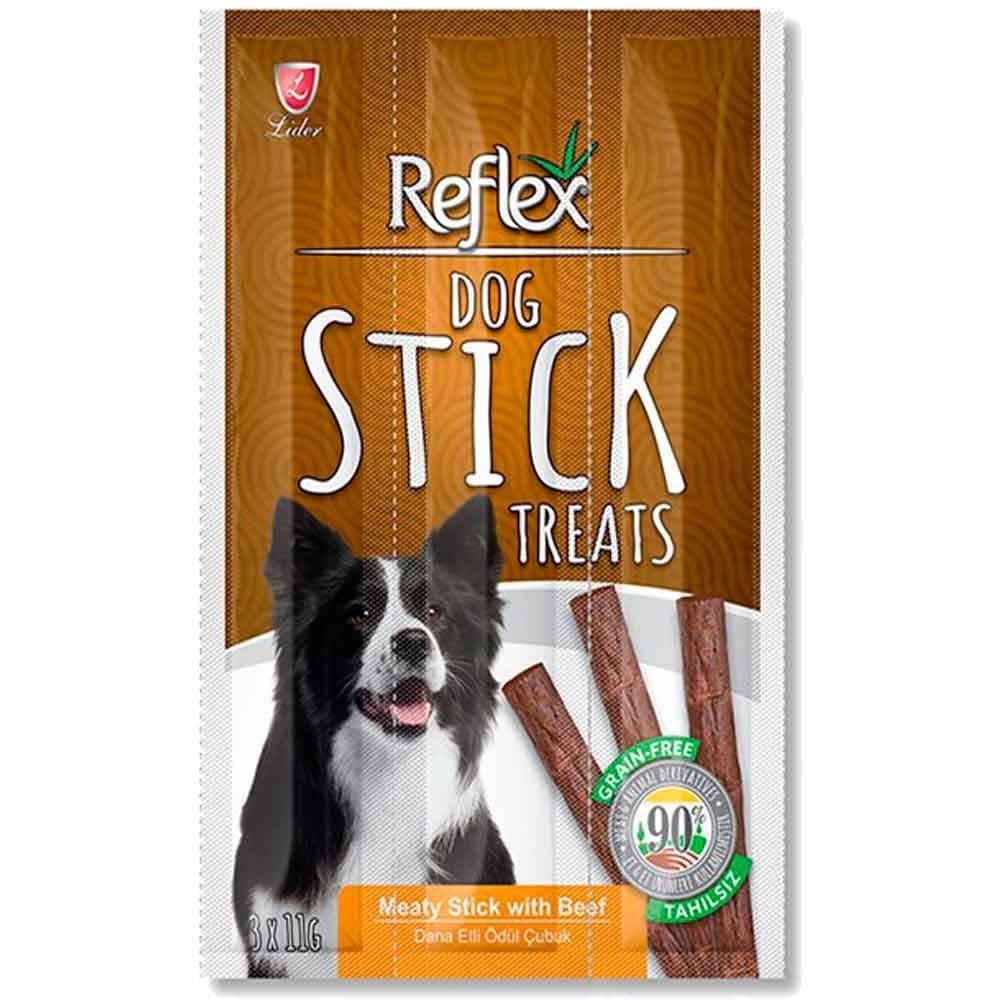 Reflex Köpek Dana Etli Cubuk Ödül 3 X 11 Gr