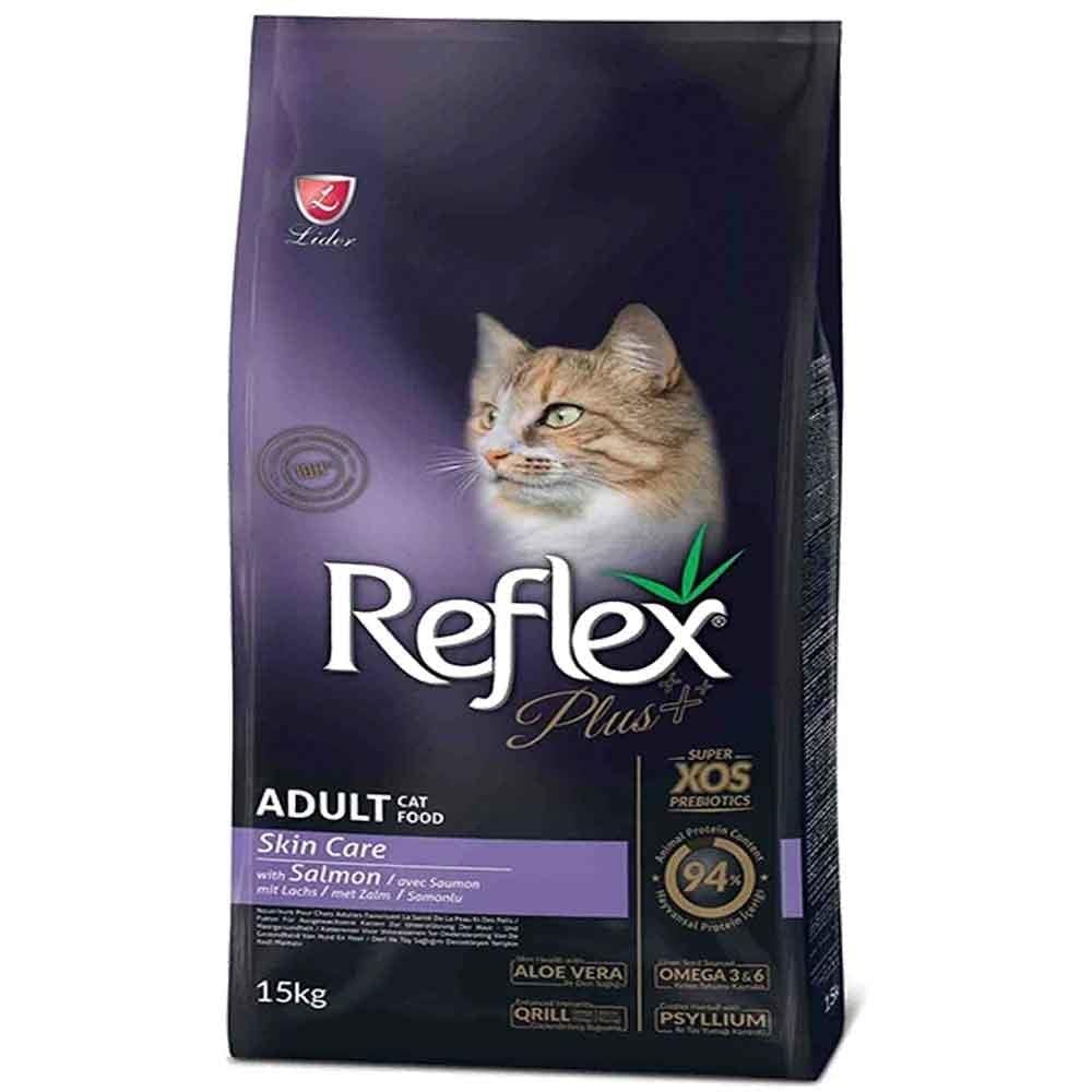 Reflex Plus Skin Care Somon Balıklı Kedi Maması 15 Kg