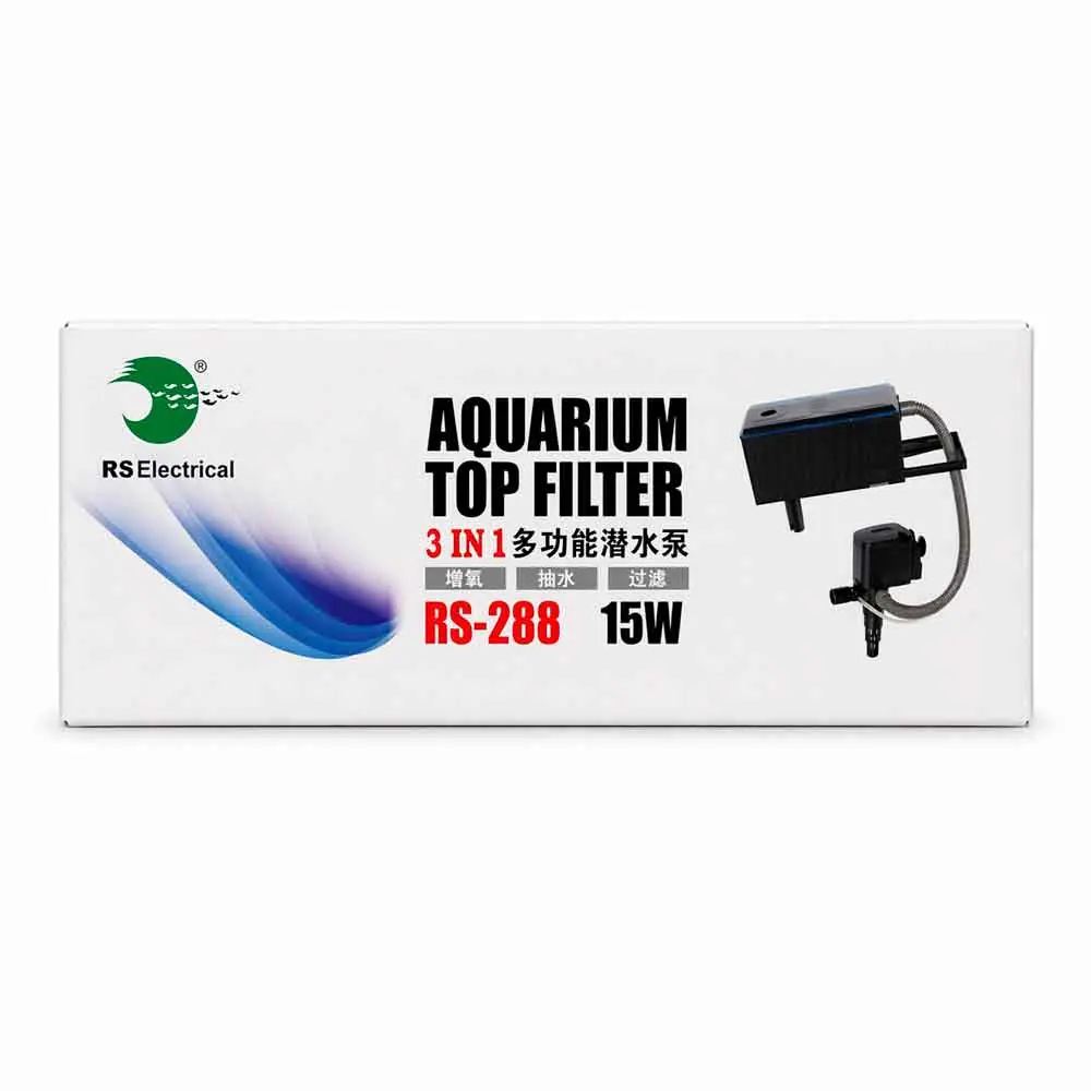 RS 288 Akvaryum Tepe Filtre 1000 L/H 15 W