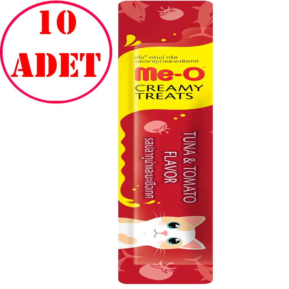 Meo Ton Balıklı ve Domatesli Likit Kedi Ödülü Tekli 15 Gr 10 AD