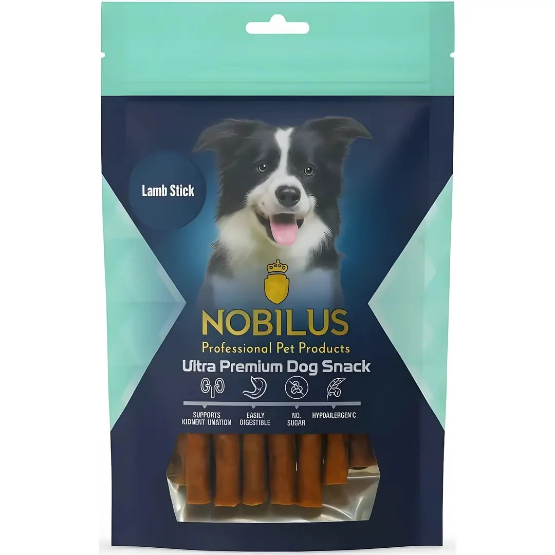 Nobilus Köpek Ödül Maması Kuzu Etli Çubuk 80 Gr