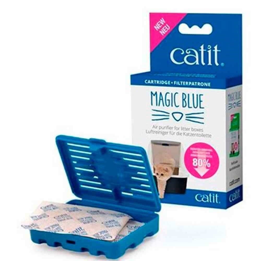 Catit Magic Blue Tuvalet Kabı Koku Giderici