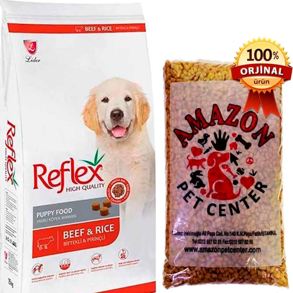 Reflex Puppy Beef Biftekli Yavru Köpek Maması Açık 1 Kg