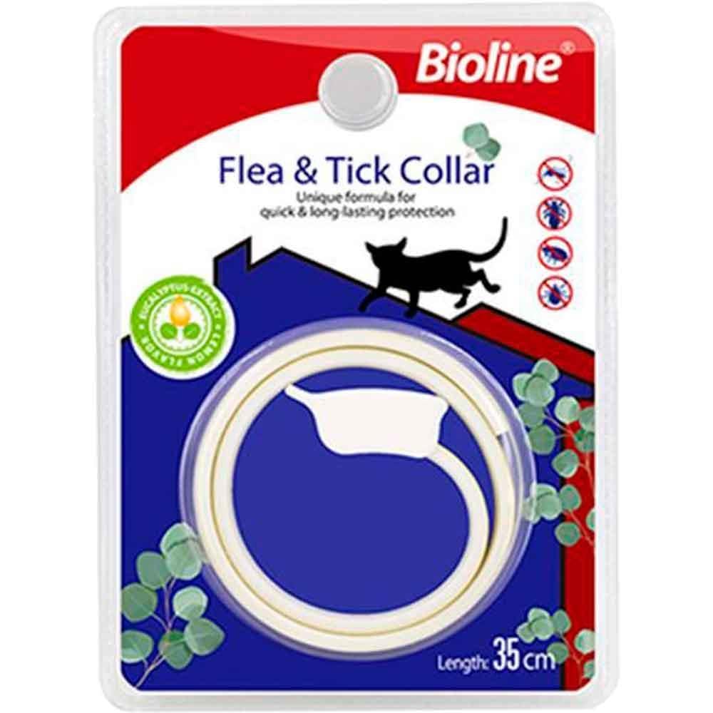 Bioline Kedi Pire Tasması Okaliptus ve Limon Kokulu 35cm