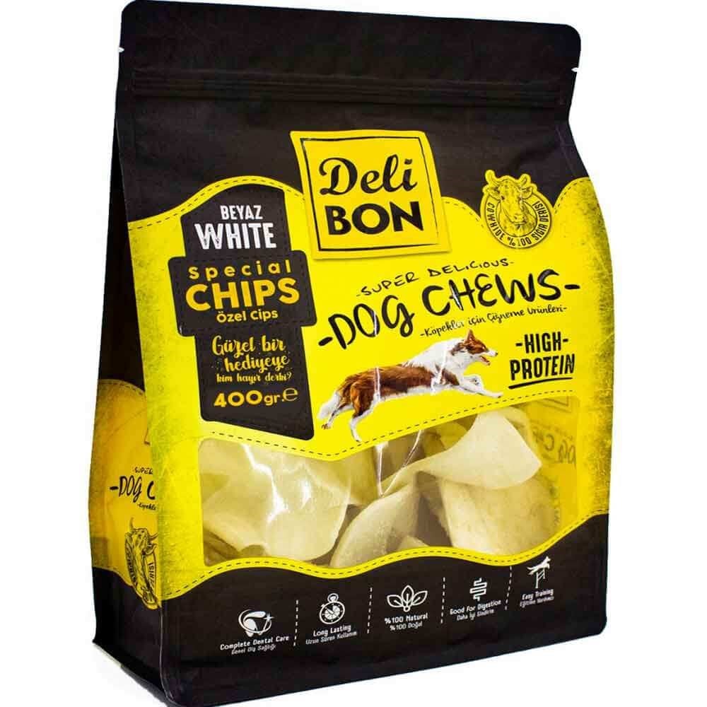 DeliBon Köpek Ödülü Cips 400 Gr Natural