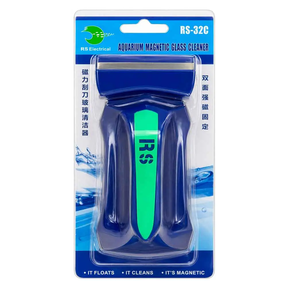 RS 32C Jiletli Akvaryum Cam Sileceği Mıknatıslı 6-10 mm
