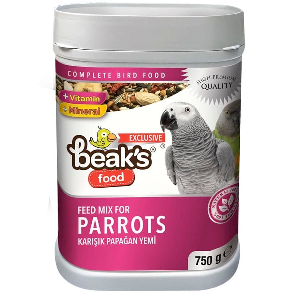 Beaks Karışık Papağan Yemi 750 gr