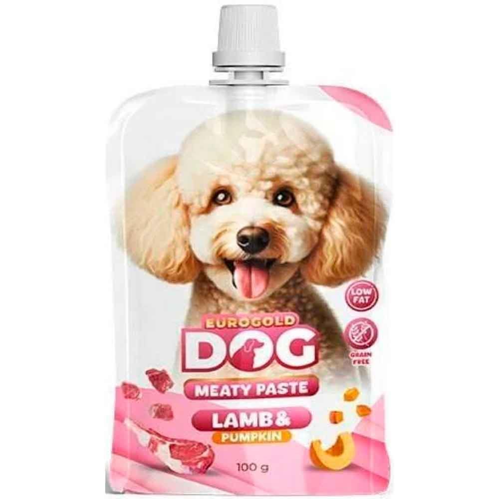 EuroGold Dog Et Ezmesi Kuzu-Balkabağı 100 Gr
